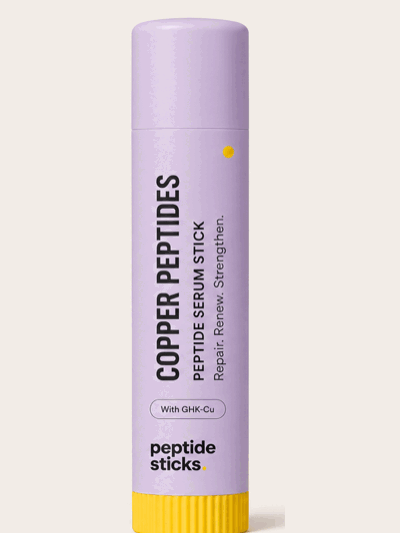 Copper Peptides Stick front label